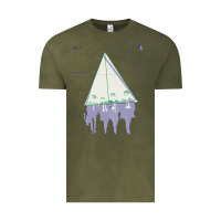 Vintage Olive Alt-j Vintage Tee - linhVisuals