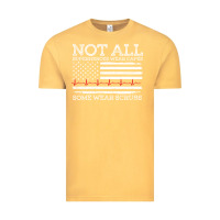 Vintage Mustard nurses not all superheroes wear caps some wear scrubs nurse supportive Vintage Tee - linhVisuals
