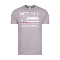 Vintage Zinc nurses not all superheroes wear caps some wear scrubs nurse supportive Vintage Tee - linhVisuals