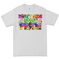 Dove Grey LGBTQ+ Don't Hide Your Pride Premium Tee - BundleAndBundleShop