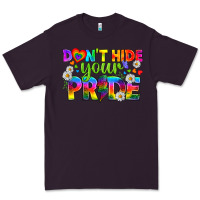 Plum LGBTQ+ Don't Hide Your Pride Premium Tee - BundleAndBundleShop