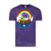 Cloud Purple the rainbow connection Vintage Tee - linhVisuals