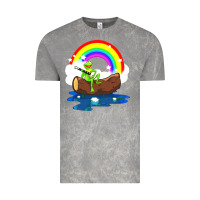 Cloud Rock the rainbow connection Vintage Tee - linhVisuals
