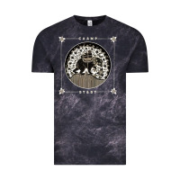 Cloud Black caamp Vintage Tee - linhVisuals