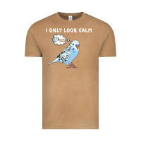 Vintage Camel parakeet bird biting finger funny i only look calm Vintage Tee - linhVisuals