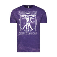 Cloud Purple man playing the guitar Vintage Tee - linhVisuals