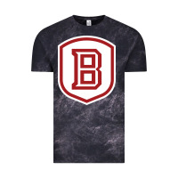 Cloud Black Bradley University Athletics Vintage Tee - linhVisuals