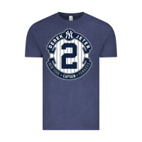 Vintage Denim derek jeter Vintage Tee - linhVisuals