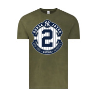 Vintage Olive derek jeter Vintage Tee - linhVisuals