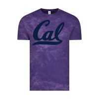 Cloud Purple california golden bears Vintage Tee - linhVisuals