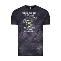 Cloud Black military mr grenade is not our friend Vintage Tee - linhVisuals
