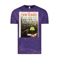Cloud Purple the new yorker 1973 Vintage Tee - linhVisuals