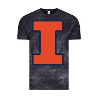 Cloud Black Illinois fighting illini, University of Illinois, UIUC, Geari Vintage Tee - linhVisuals