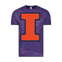 Cloud Purple Illinois fighting illini, University of Illinois, UIUC, Geari Vintage Tee - linhVisuals