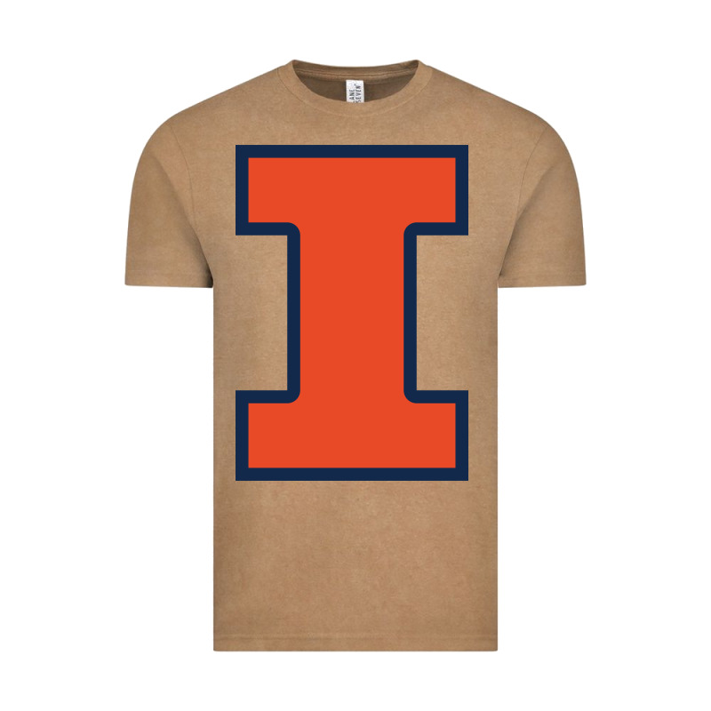 Illinois Fighting Illini, University Of Illinois, Uiuc, Geari Vintage Tee by linhVisuals | Teevron