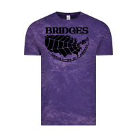 Cloud Purple bridges death stranding Vintage Tee - linhVisuals