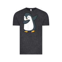 Vintage Black penguin dabbing funny Vintage Tee - linhVisuals