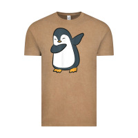 Vintage Coffee penguin dabbing funny Vintage Tee - linhVisuals