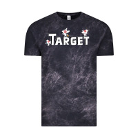 Cloud Black target team 3D Vintage Tee - linhVisuals