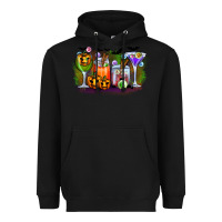 Black halloween Heavyweight Hoodie - CowhideDigitalArt