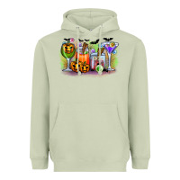 Matcha halloween Heavyweight Hoodie - CowhideDigitalArt
