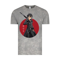 Cloud Rock Sword art online -kirito Vintage Tee - linhVisuals