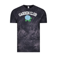 Cloud Black grandmillennial hydrangea style garden club Vintage Tee - linhVisuals