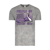Cloud Rock purple up month of the military child Vintage Tee - linhVisuals