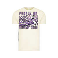 Vintage Arctic purple up month of the military child Vintage Tee - linhVisuals