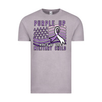 Vintage Zinc purple up month of the military child Vintage Tee - linhVisuals