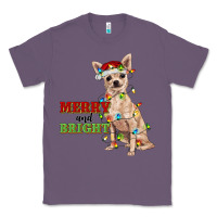 Lavender merry and bright chihuahua Classic Tee - RanaPortraitStore