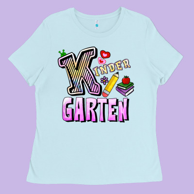 Kindergarten Ladies Tee Designed By Ranaportraitstore