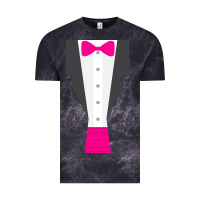 Cloud Black pink tux tuxedo Vintage Tee - linhVisuals