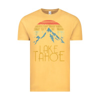 Vintage Mustard vintage lake tahoe california nevada retro t shirt Vintage Tee - linhVisuals