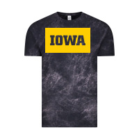 Cloud Black University of Iowa, UIowa, Iowa, apparel Vintage Tee - linhVisuals