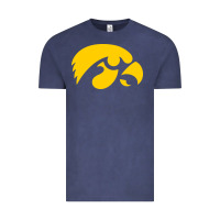 Vintage Denim university of iowa athletics teams gear Vintage Tee - linhVisuals