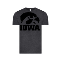 Vintage Black university of iowa athletics teams gear Vintage Tee - linhVisuals