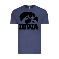 Vintage Denim university of iowa athletics teams gear Vintage Tee - linhVisuals