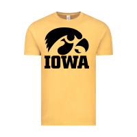 Vintage Mustard university of iowa athletics teams gear Vintage Tee - linhVisuals