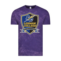 Cloud Purple lehman college lightning Vintage Tee - linhVisuals