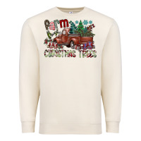 Sandshell fram fresh christmas trees Premium Sweatshirt - SublimationCraftShop