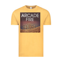Vintage Mustard #arcade fire everything now tour 2022 Vintage Tee - linhVisuals