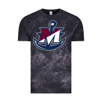 Cloud Black suny maritime college Vintage Tee - linhVisuals