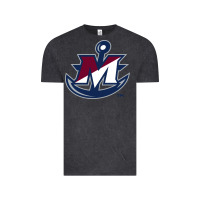 Vintage Black suny maritime college Vintage Tee - linhVisuals