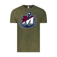 Vintage Olive suny maritime college Vintage Tee - linhVisuals