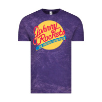 Cloud Purple johnny rockets Vintage Tee - linhVisuals