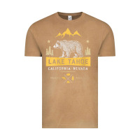 Vintage Camel womens lake tahoe national park california nevada vintage bear men v n Vintage Tee - linhVisuals