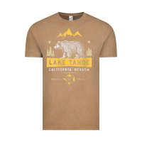 Vintage Coffee womens lake tahoe national park california nevada vintage bear men v n Vintage Tee - linhVisuals