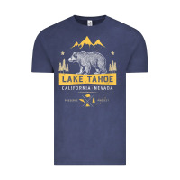 Vintage Denim womens lake tahoe national park california nevada vintage bear men v n Vintage Tee - linhVisuals