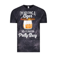 Cloud Black cigar smoking tshirt smoking whiskey drinking dad tee gift Vintage Tee - linhVisuals